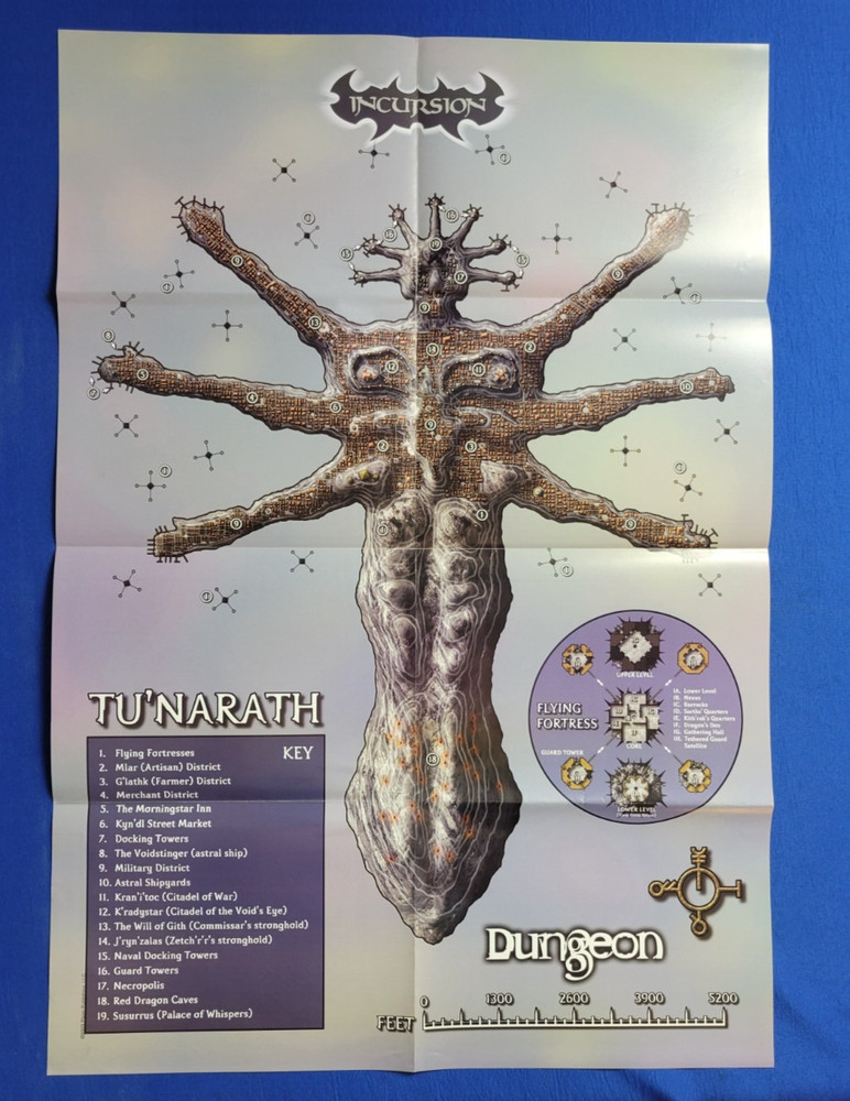 Incursion Poster (Double-Sided) - AD&D D&D