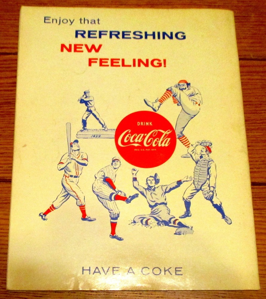 1962 Baseball All Star Game Program Washington D. C. Stadium Partially Scored