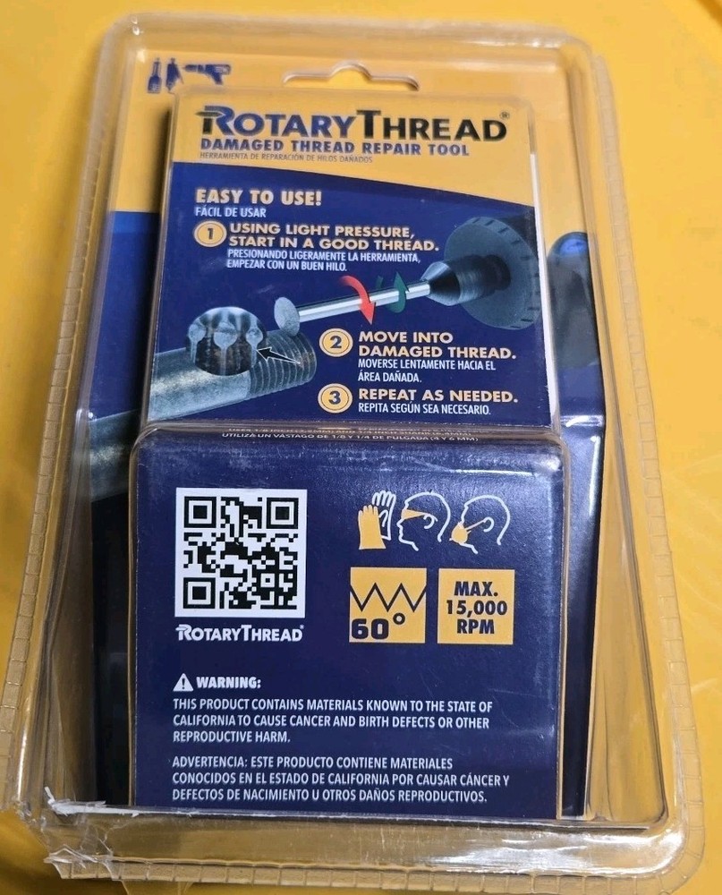 ROTARY THREAD Damaged Thread Repair Tool