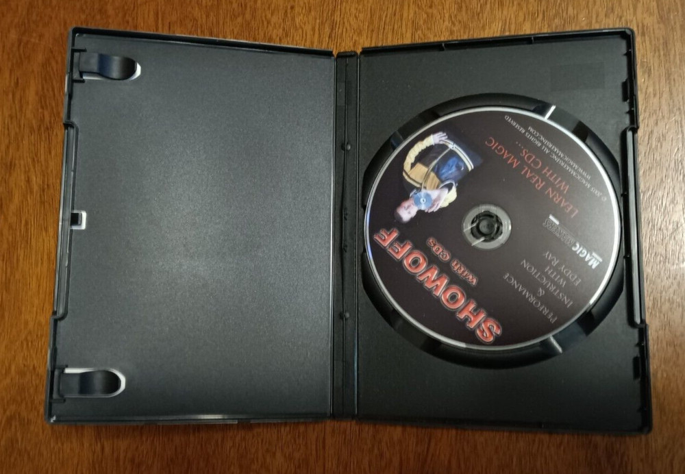 Showoff with CD's - Instructional Magic DVD: Eddy Ray Magic - Close-Up Magic0