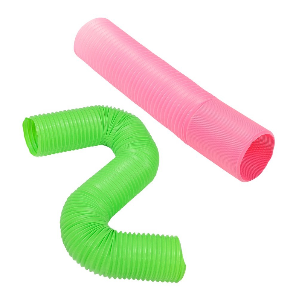 2 Pcs Small Animal Tube Extendable Hamster Tubes Pet Activity Structure
