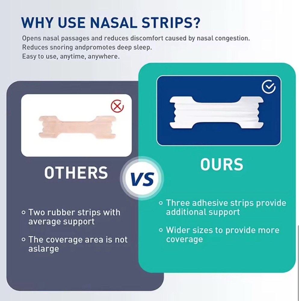 Breathe right nasal strips extra strength clear