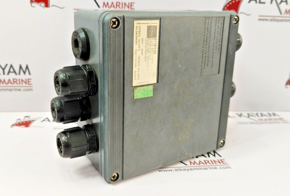 STAHL 8118/132 JUNCTION BOX (FAST SHIP BY DHL/FEDEX)