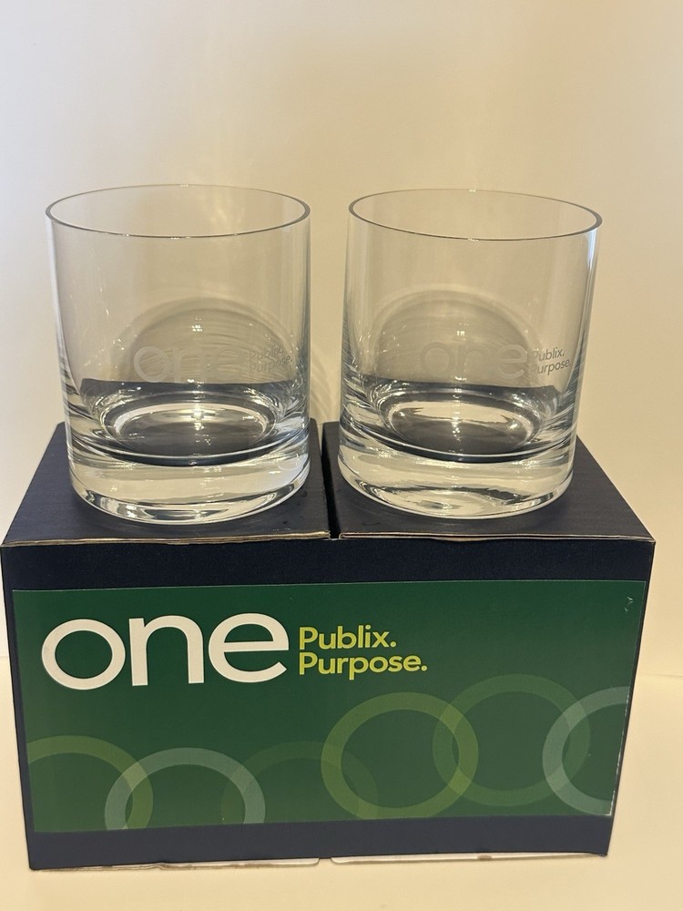 Publix, Beverage Glasses, Themed One Publix, One Purpose