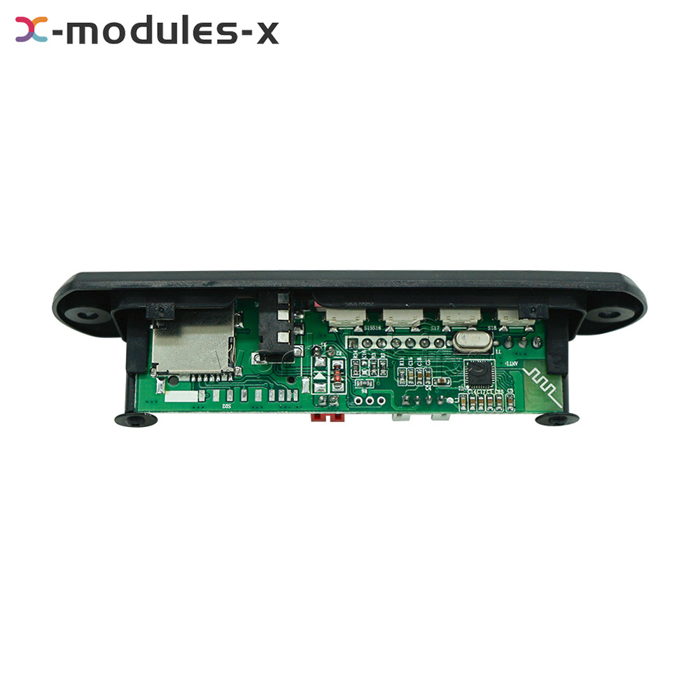 Wireless Bluetooth 12V MP3 WMA Decoder Board Audio Module USB Radio+Battery S