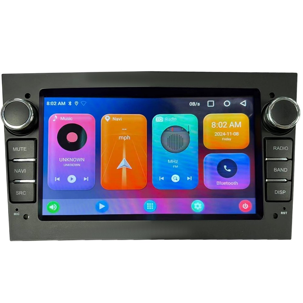 CarPlay Android Auto Android 15 4+64G 7"Screen For Opel Combo 2000,2004-2010