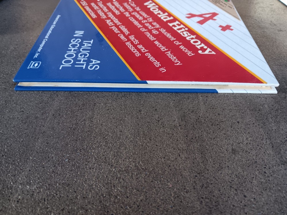 Commodore 64 A+ World History Matchmaker Series Computer Software Tested/Works