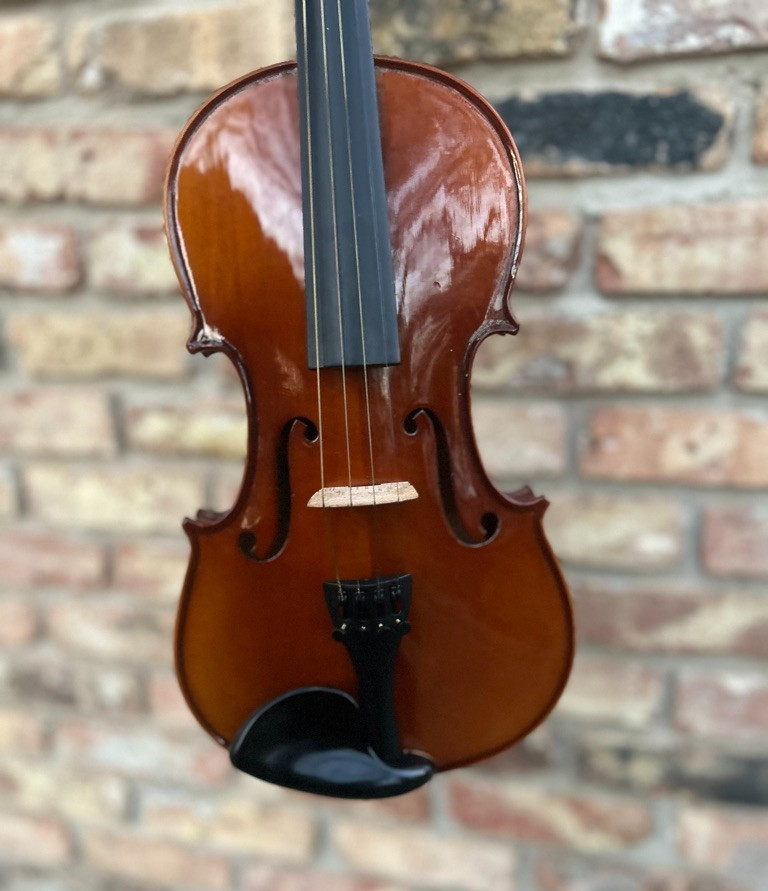 Maestro violin with two bows