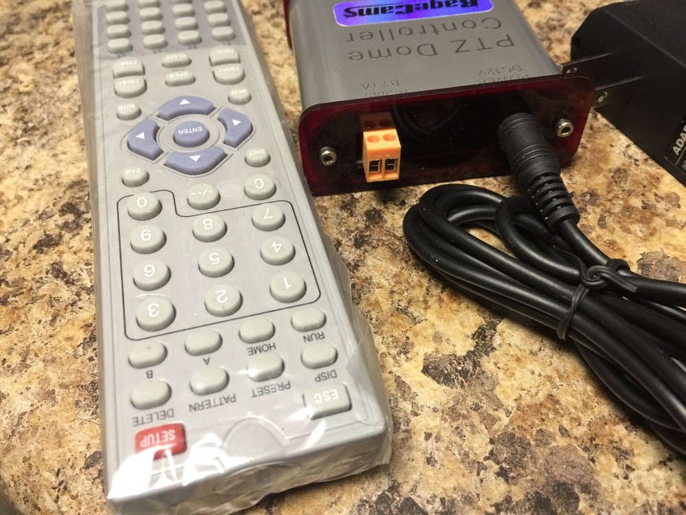 PAN TILT ZOOM WIRELESS DATA Remote Control PTZ Camera Controller Pelco D RS485