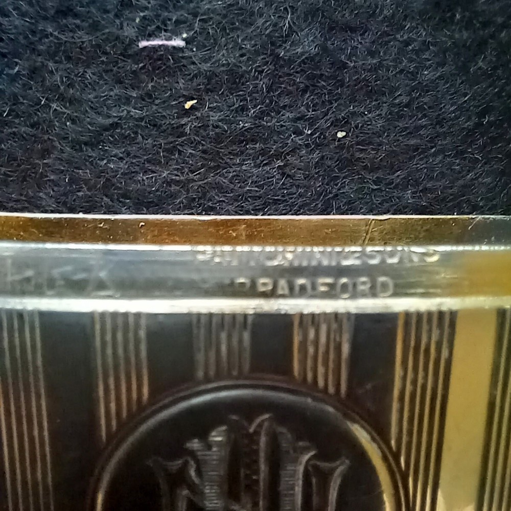 Antique Silver Vesta Case 46g Birmingham 1905