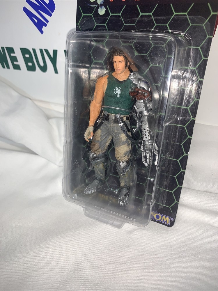 2009 Neca Bionic Commando Promo Action Figure New in Package - Capcom