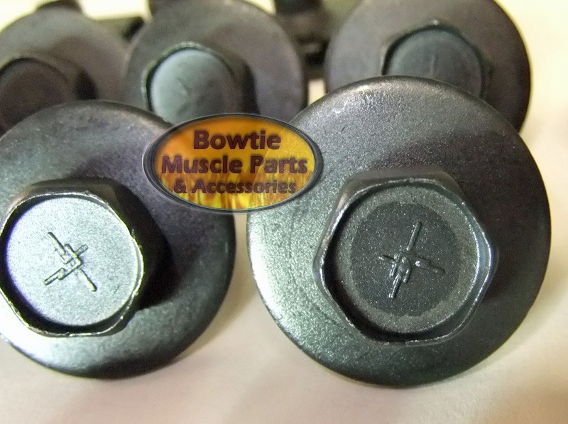65-72 IMPALA BISCAYNE CAPRICE FRONT END FASTENER BOLT KIT OEM CORRECT MARKINGS