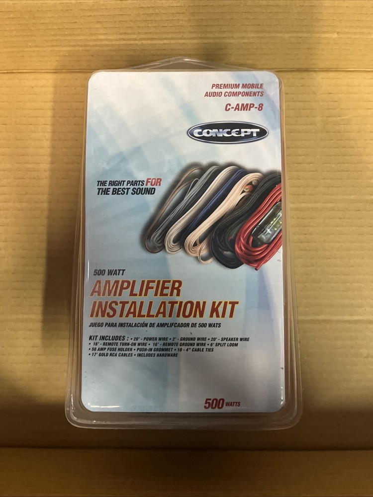 Concept 8g amplifier installation kit - lower shelf