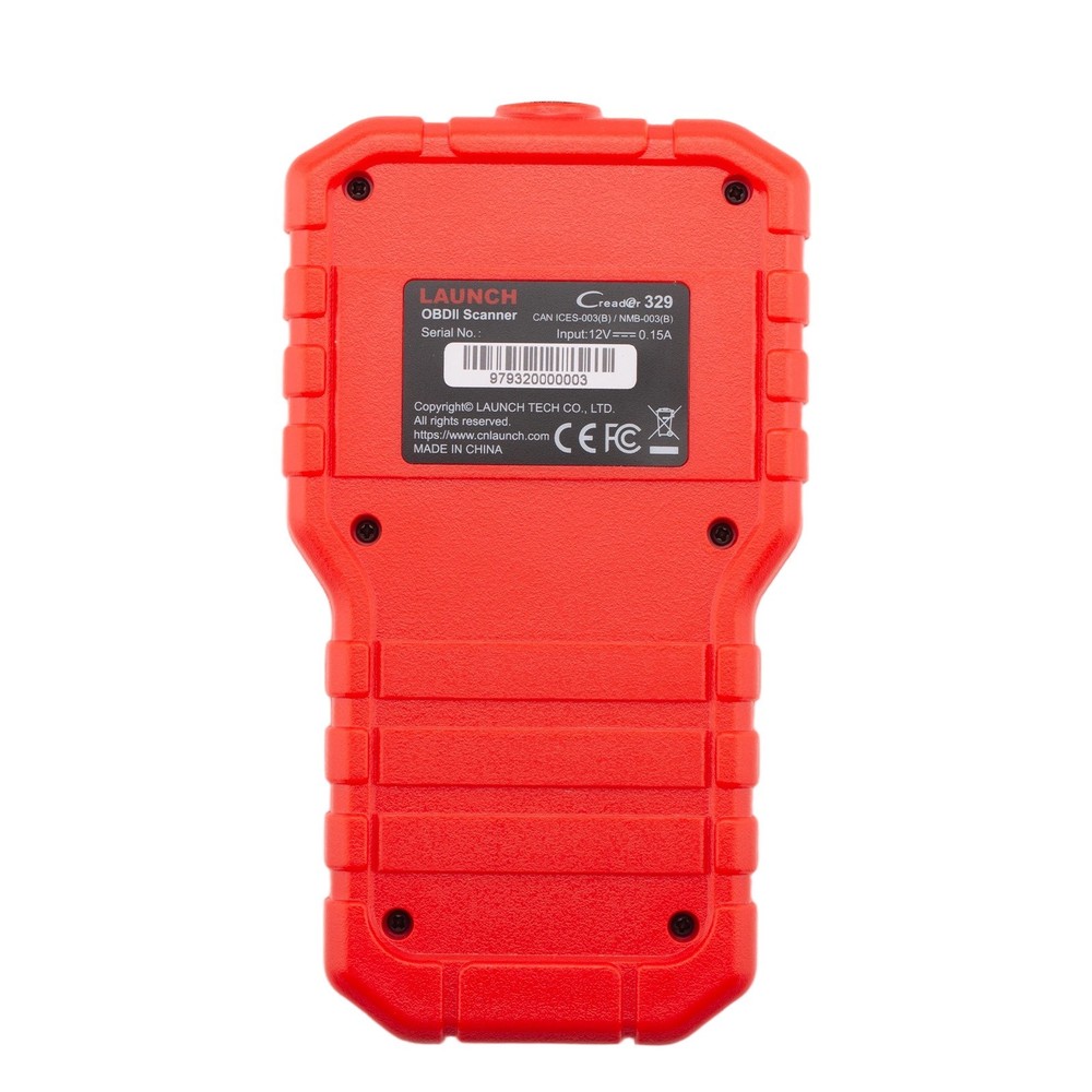 LAUNCH Creader CR329 Passenger Scan Tool OBD2 Diagnostic Battery Voltage Testing
