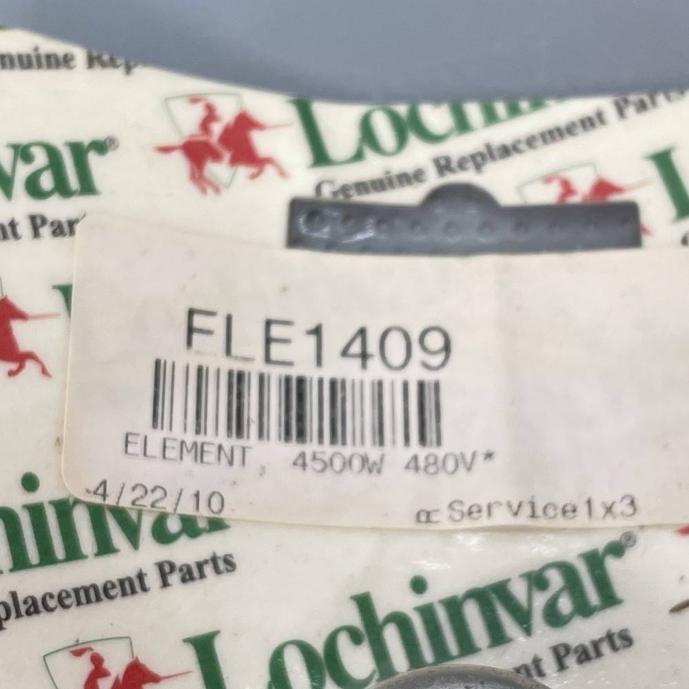 Lochinvar Apcom RC03204548 Heating Element 4500W 480V Screw In