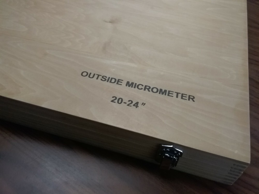 20"-24" INTERCHANGEABLE ANVIL OUTSIDE MICROMTER -NEW