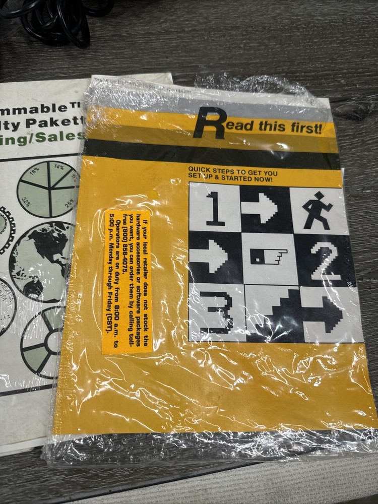 Vintage Texas Instruments TI 99/4A Home Computer In Box