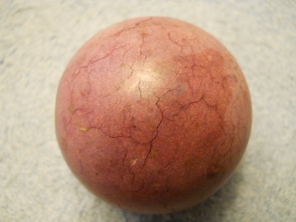 Vintage Clay Billiard Ball- #4
