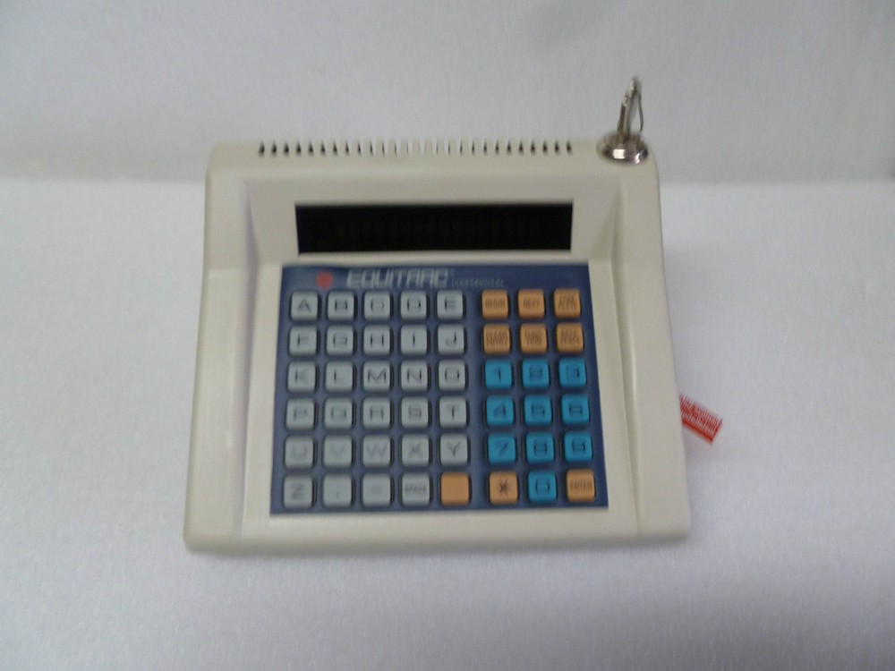 EQUITRAC DCT IV Keyboard Display Unit Data Processing Equipment