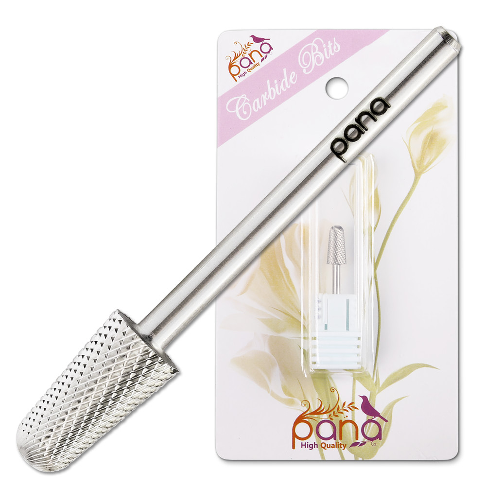 Professional Silver Safety Carbide Nail Drill Bit Extra Fine Grit