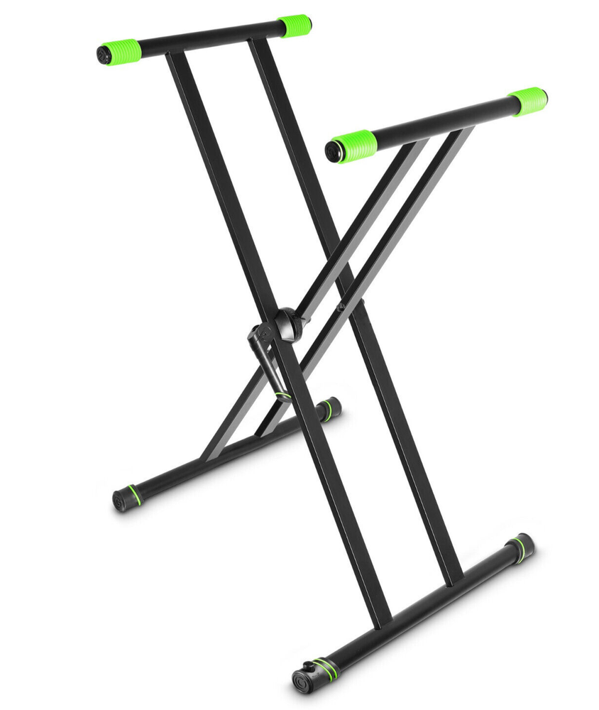 Gravity KSX 2 Stable, Solid Keyboard Stand With A Double X Support Form (BLACK)