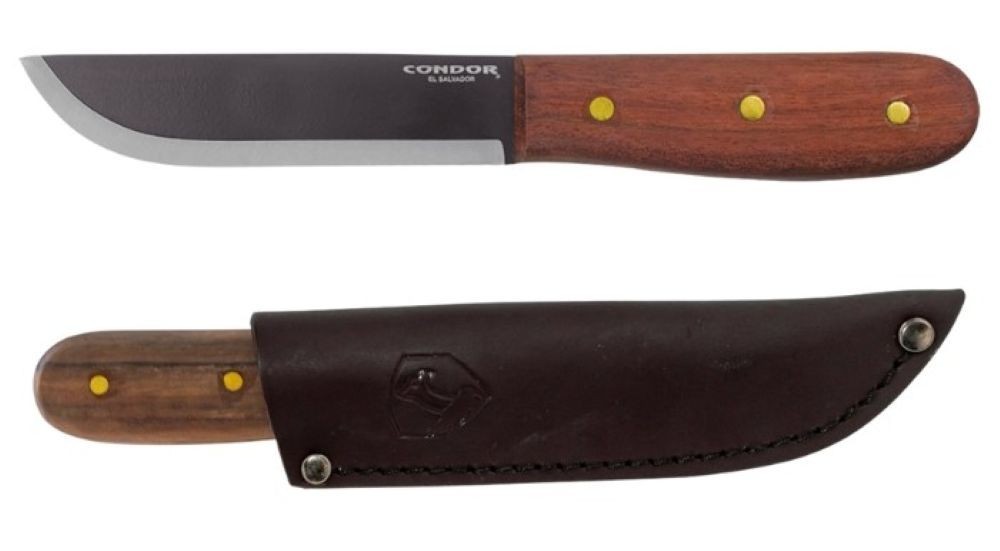 Condor Bushcraft Basic 5" Fixed Blade Knife & Sheath - NEW - CTK236-5HC
