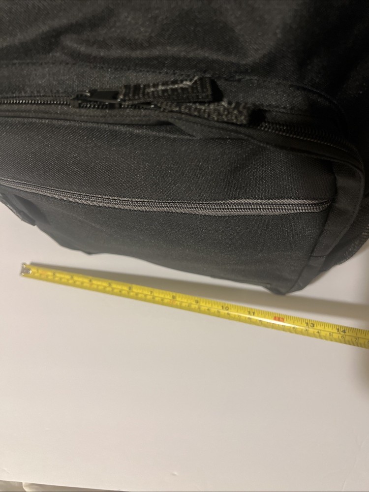 BN NT Solid Black Backpack 13.5" Length, 16" Height, 4.25" Depth