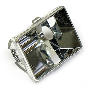 G20130A - (Pkg 10) Bright Chrome Plated Reflector