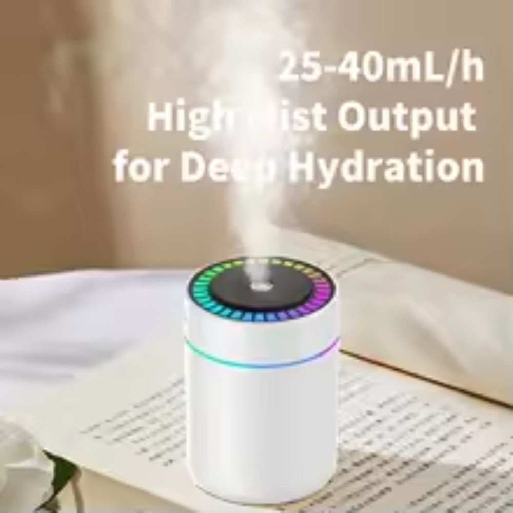 Mini Car Aroma Diffuser Humidifier Air Purifier Essential Oil Diffuser, USB