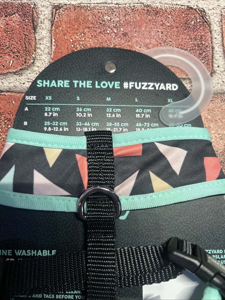 FuzzYard Small Dog Pet Harness New