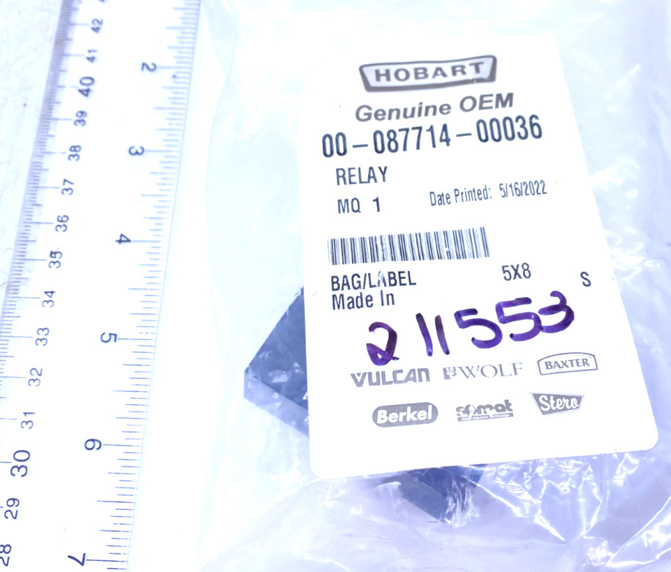 Hobart Solid State Relay 00-087714-00036 New