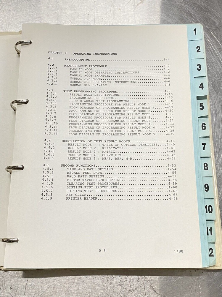SLT Lab instruments EAR AT - Users Manual / Instructions