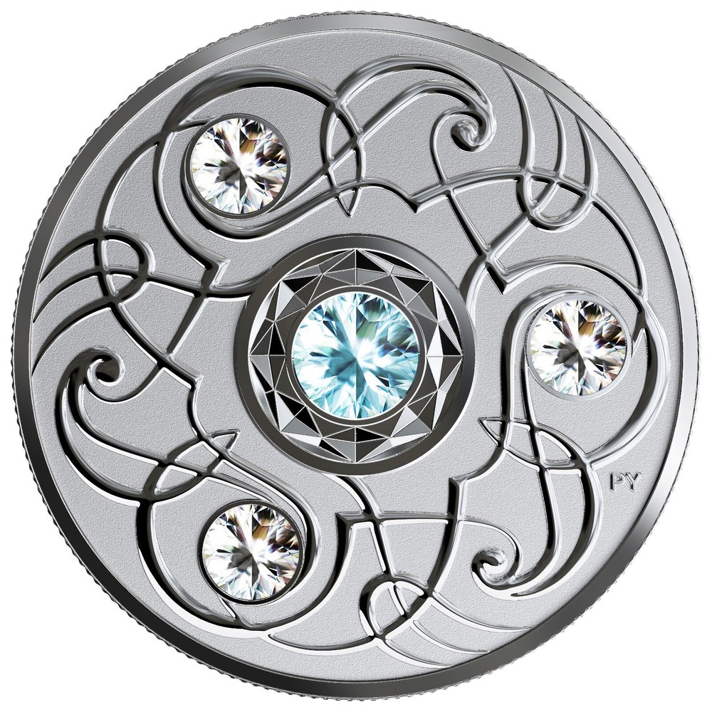 2020 Canada $5 Birthstones: March - Pure Silver Coin