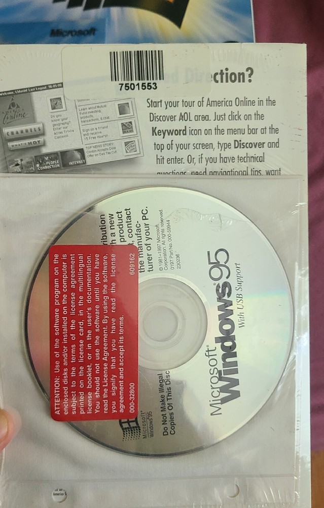 Microsoft Windows 98 Upgrade And Microsoft Windows 95