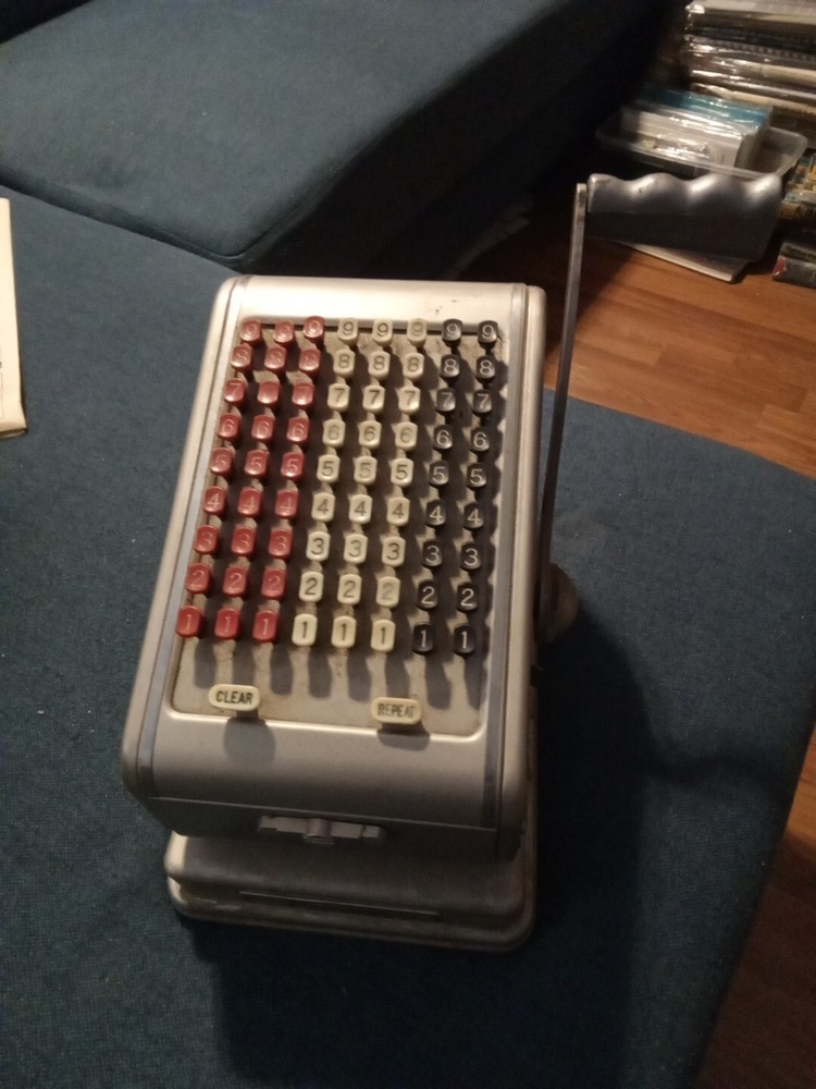 Vintage Paymaster Series 700 Check Writing Writer Machine