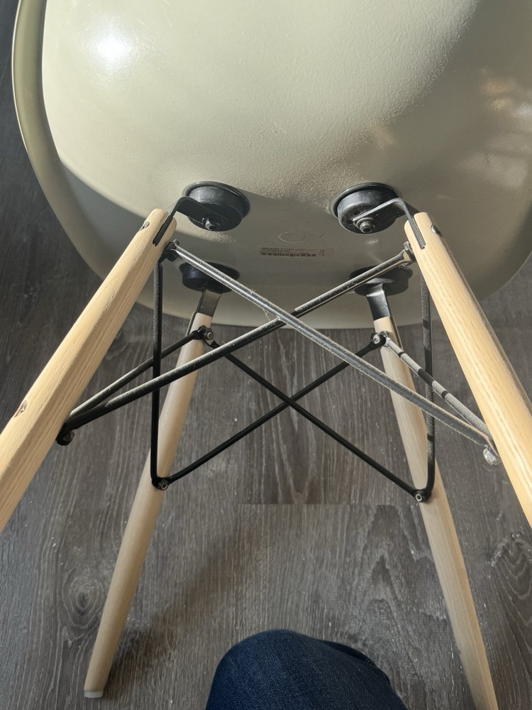 Eames Molded Plastic Side Chairs Set-of-4
