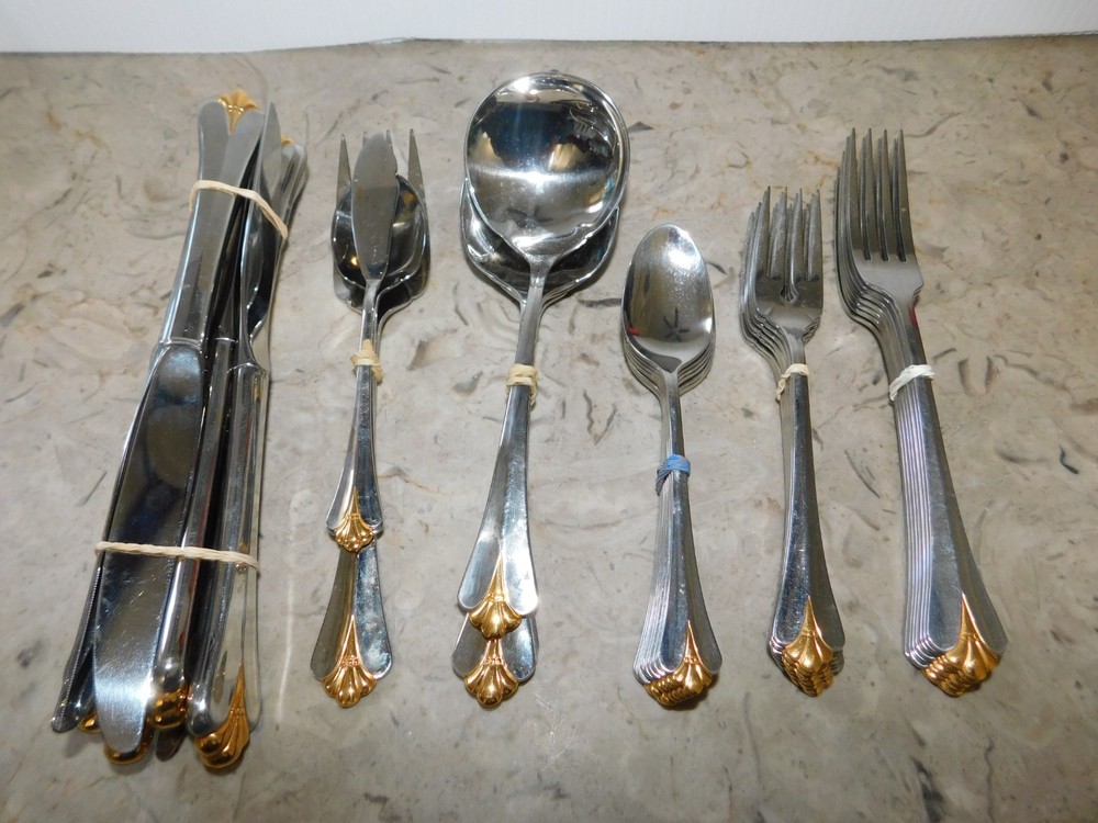 Oneida GOLDEN KENWOOD 37pc Total