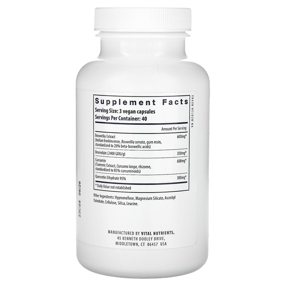 BCQ, 120 Vegan Capsules