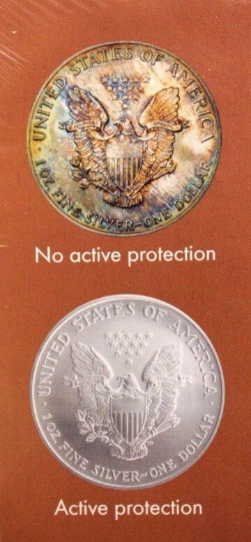 2 Two Lighthouse Intercept Shield Proof Set Boxes Long Term Archival Storage