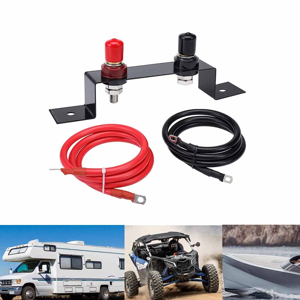 Remote Battery Terminal Relocation Kit Battery Jump Post