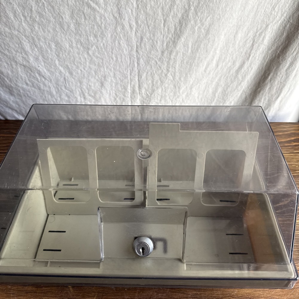 Vintage Floppy Disk Case Storage