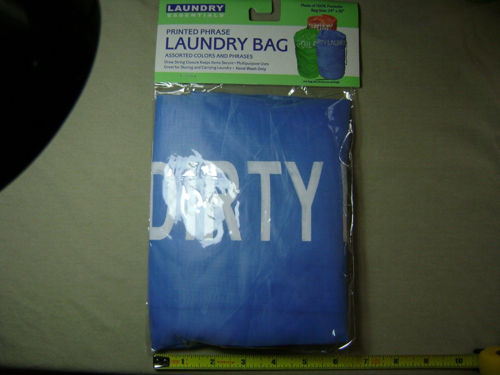 Laundry Bag with Draw String Closure and Toggle you pick type (NEW)