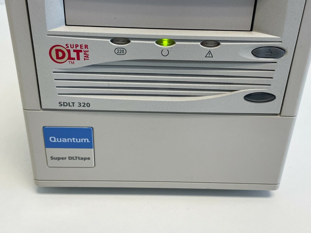 Quantum SDLT 320 External Tape Drive - Power Tested Only
