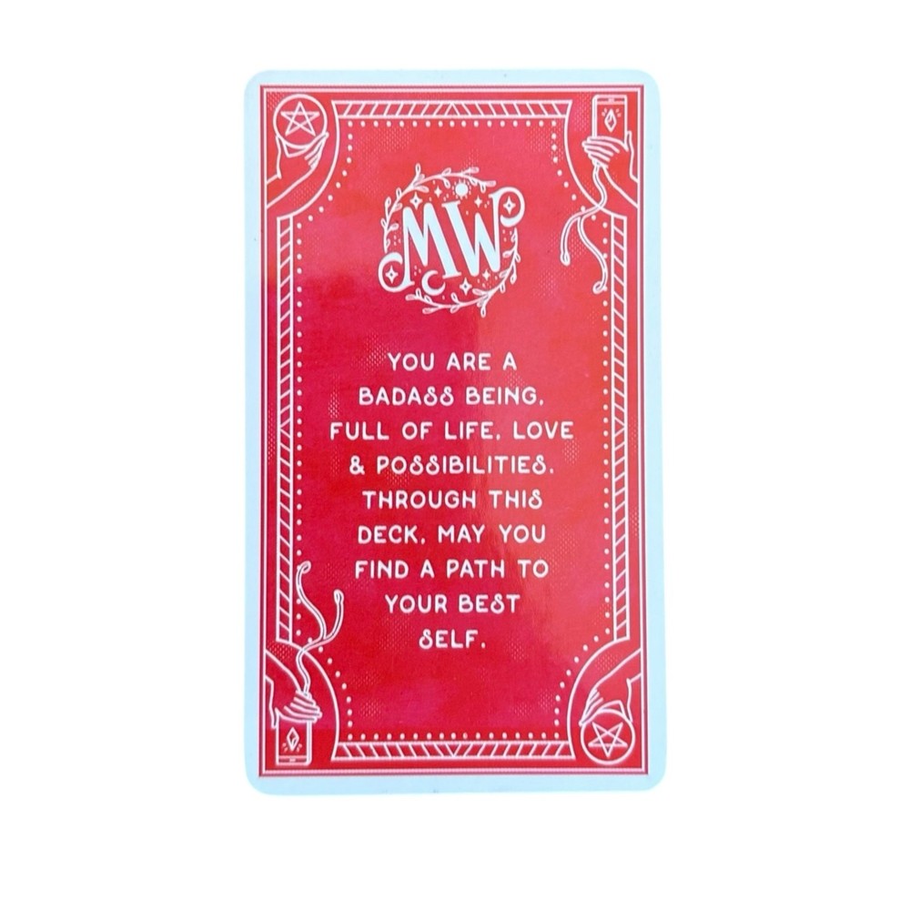 Modern Witch Tarot Deck with Book Original Deck Bonus Card