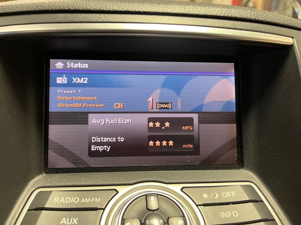 Display Screen Dash without Navigation Fits 08-15 ARMADA 109257
