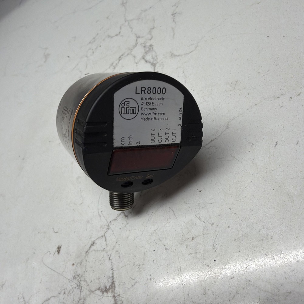 IFM EFECTOR LR8000 LEVEL SENSOR GUIDED WAVE RADAR