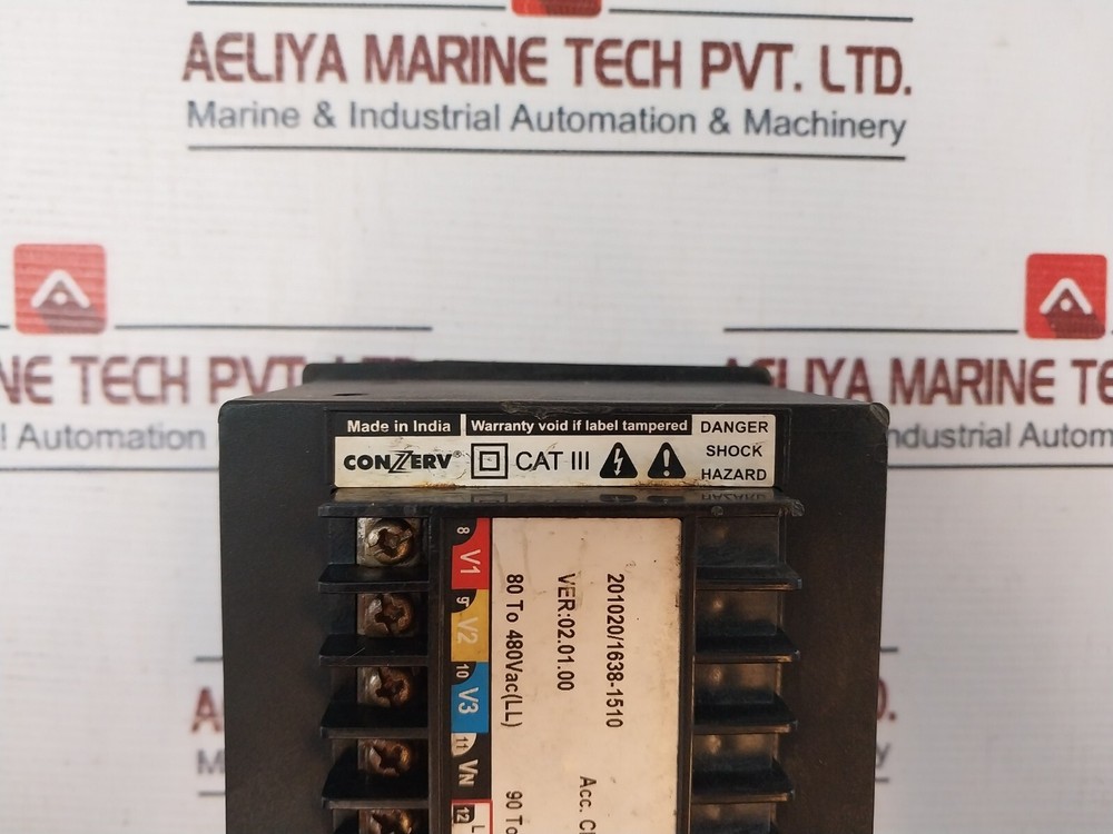 CONZERV DM3210 Digital Panel Meter 300VAC 50/60HZ