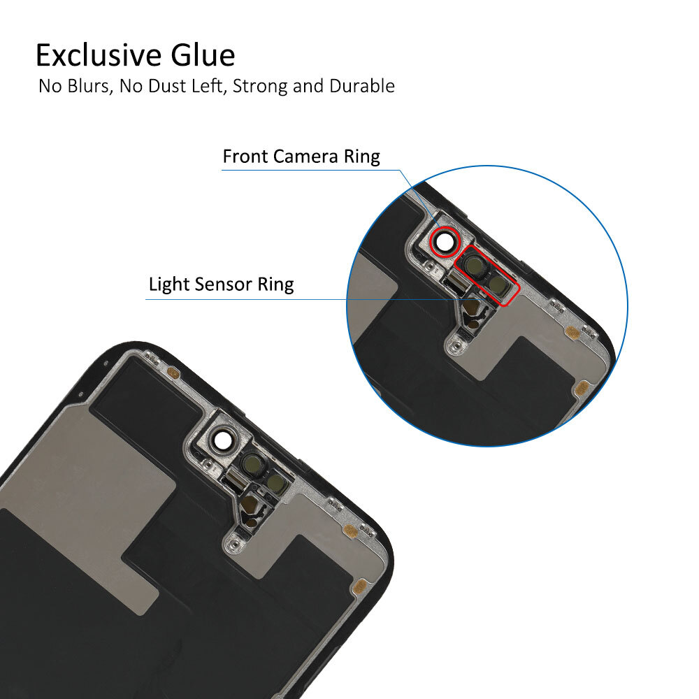 For iPhone 14 Pro Max Soft OLED Display LCD Touch Screen Digitizer Assembly US