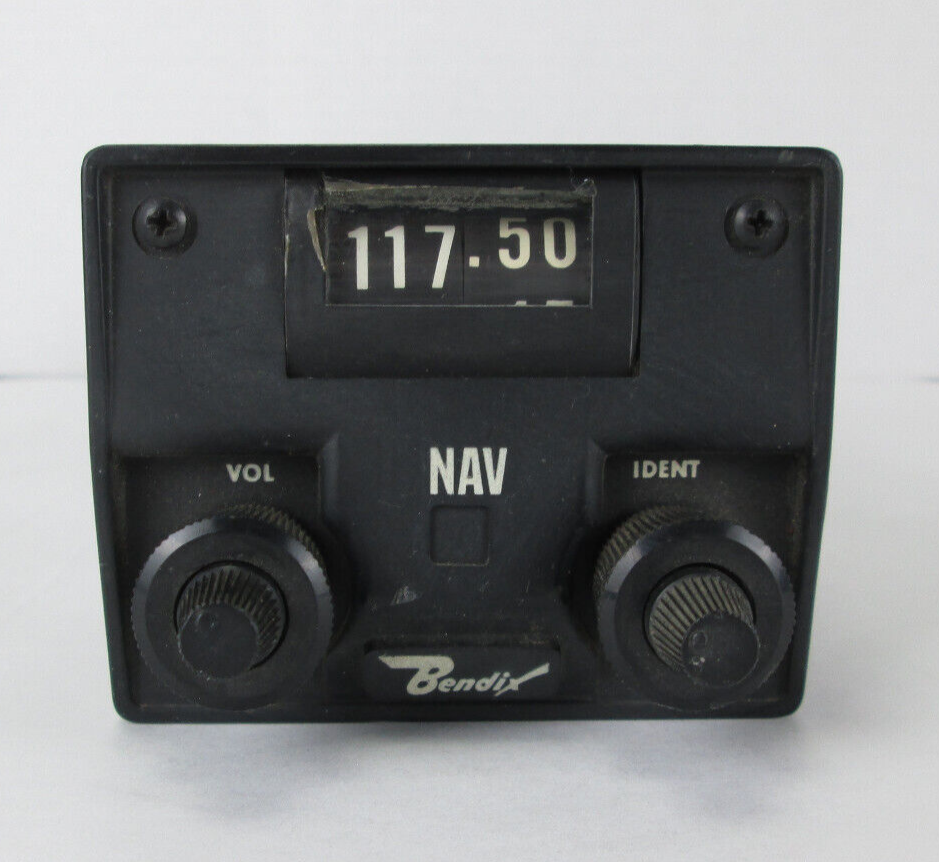 Bendix RN-222B Navigation Receiver Aviation Nav Radio