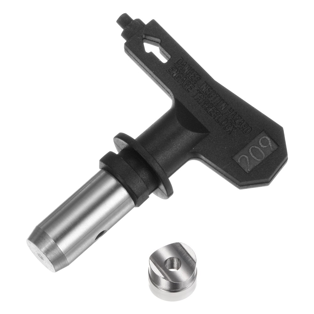 Reversible Spray Tips for Airless Sprayer 209 Paint Spray Nozzle, Black